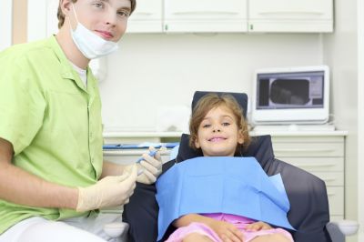 happy children In Dental Clinic